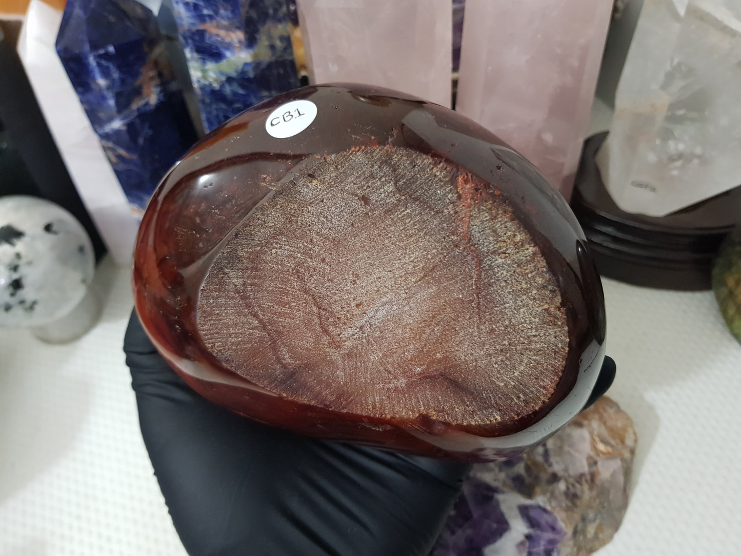 Carnelian Crystal Bowl – CB1