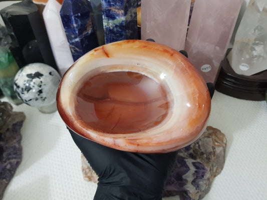 Carnelian Crystal Bowl – CB1