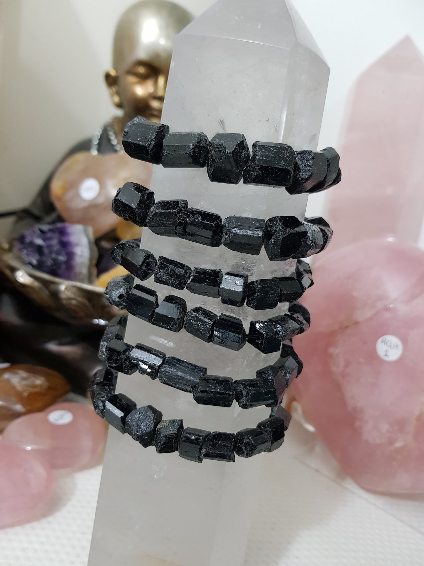 1 Natural Black Tourmaline Bracelet