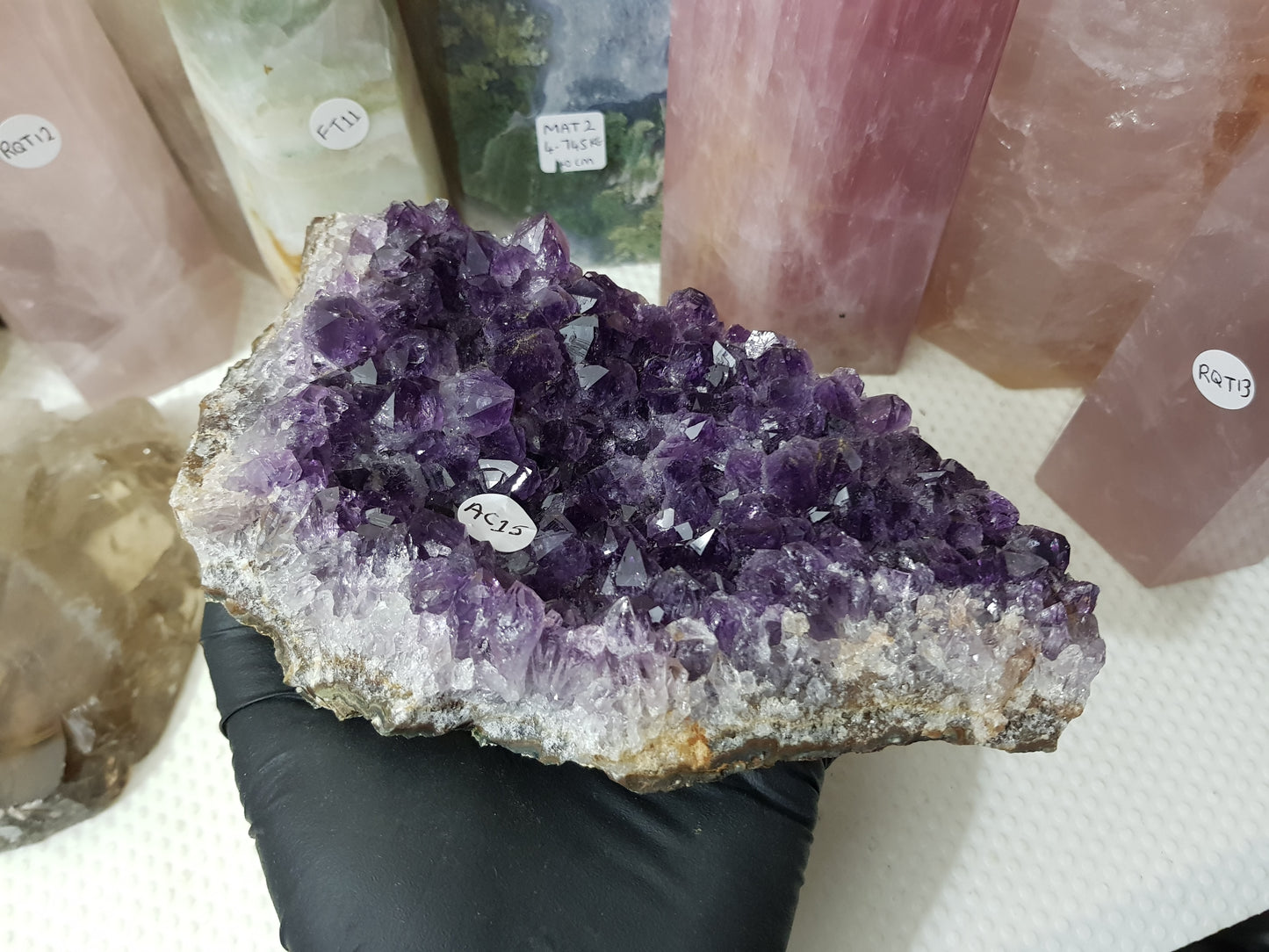 Amethyst Crystal Cluster - AC15