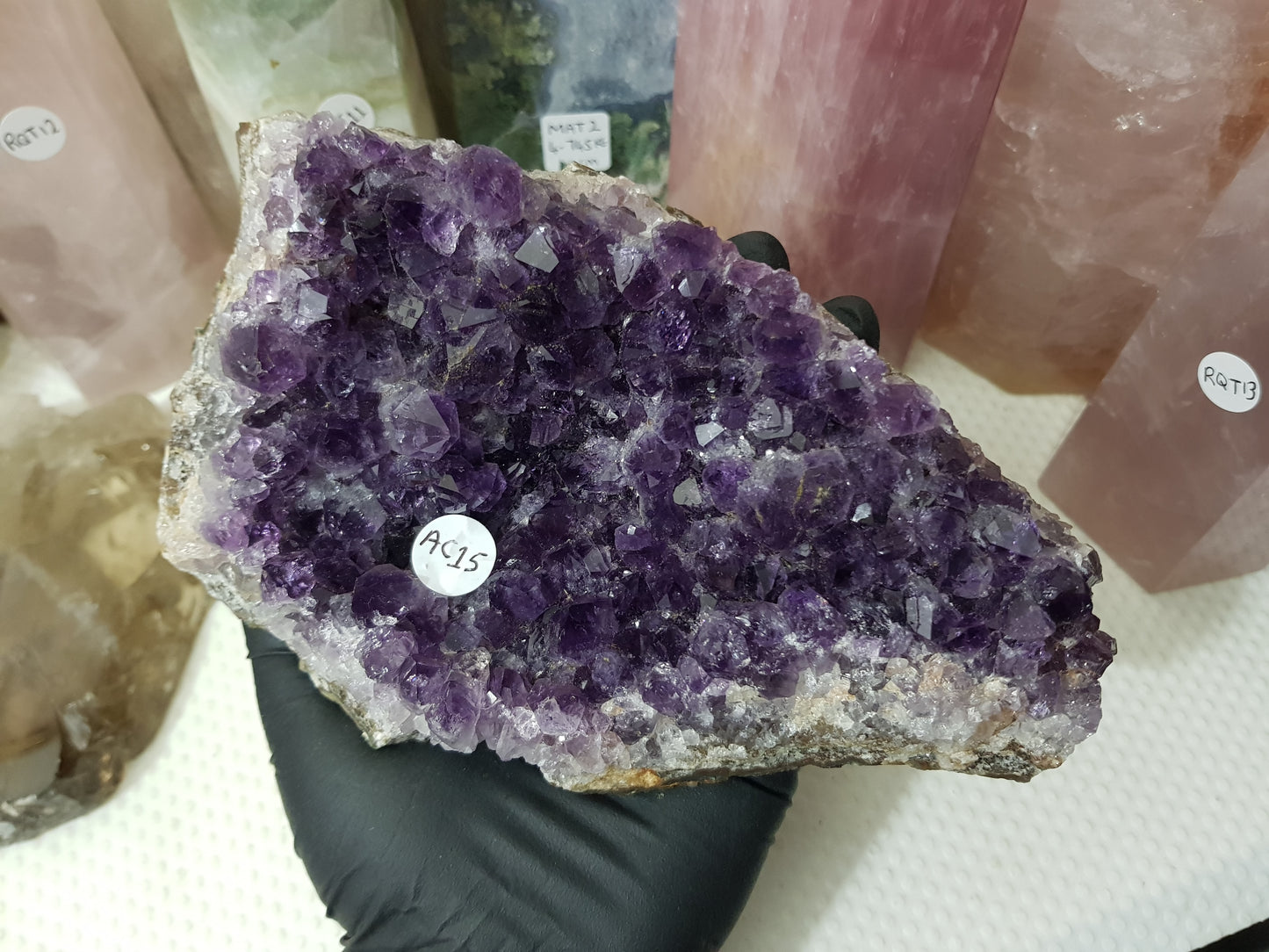 Amethyst Crystal Cluster - AC15