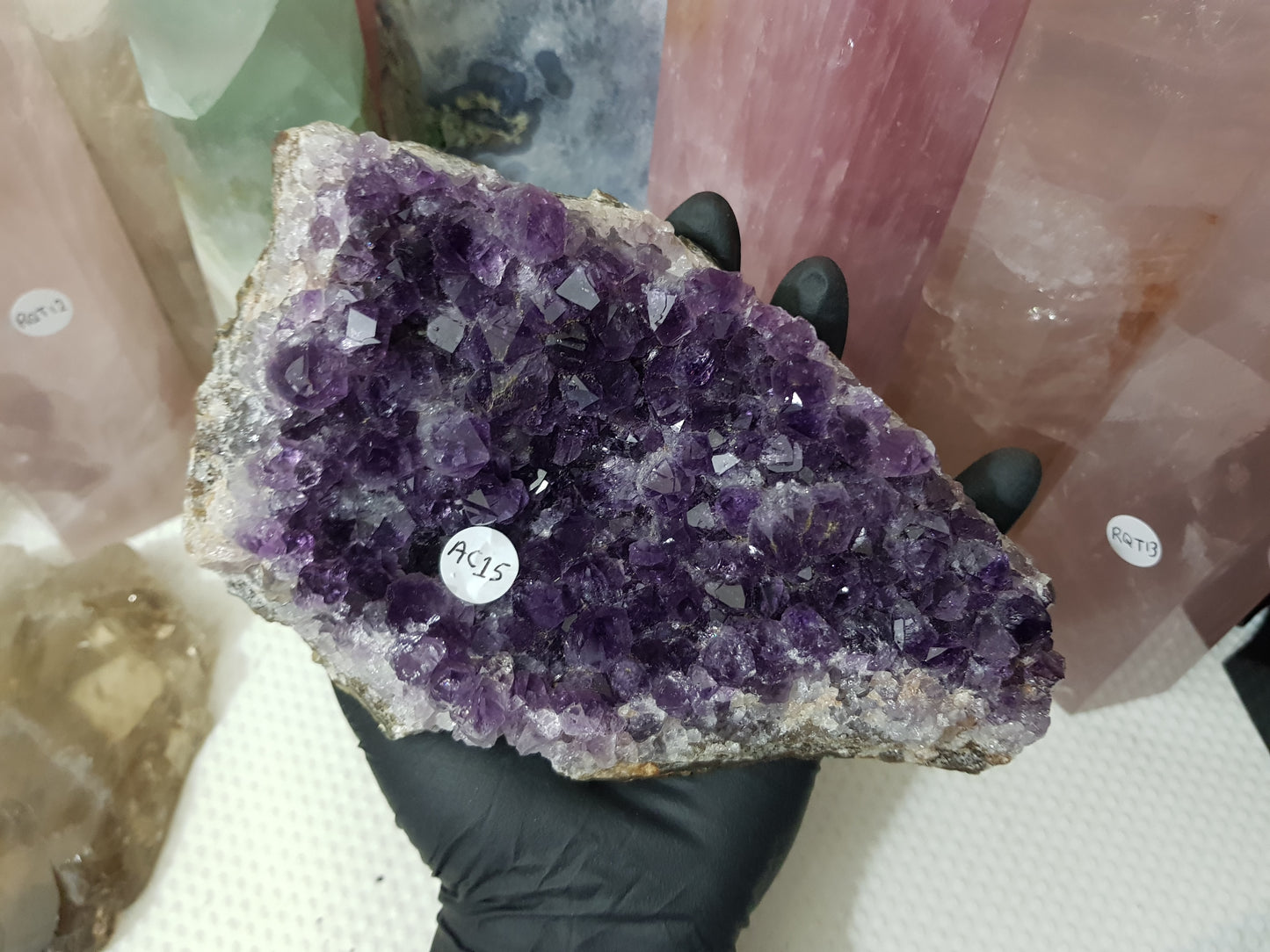 Amethyst Crystal Cluster - AC15