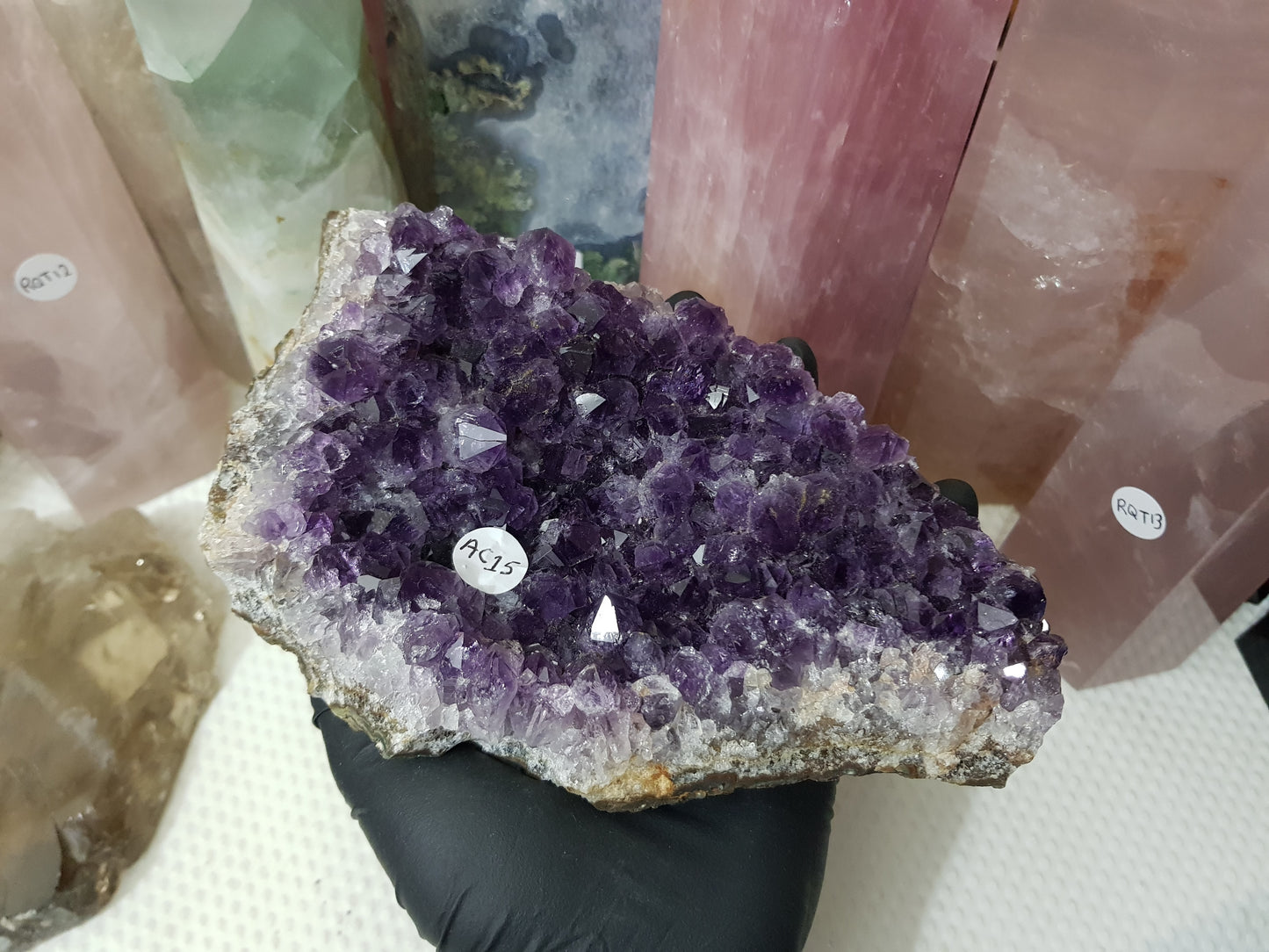 Amethyst Crystal Cluster - AC15