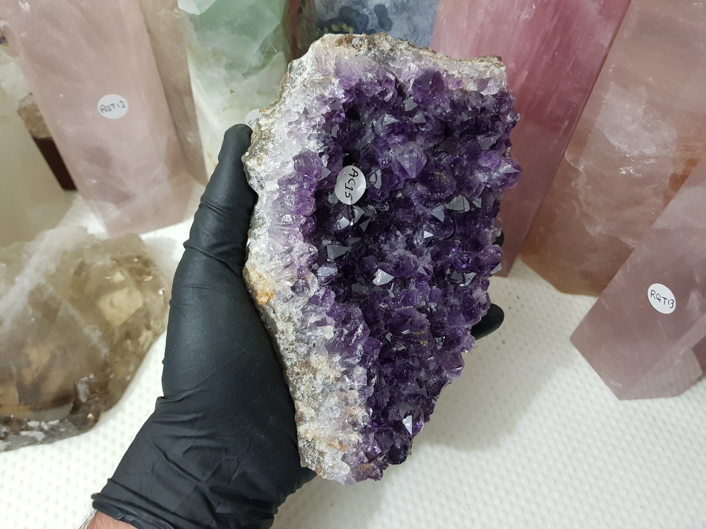 Amethyst Crystal Cluster - AC15