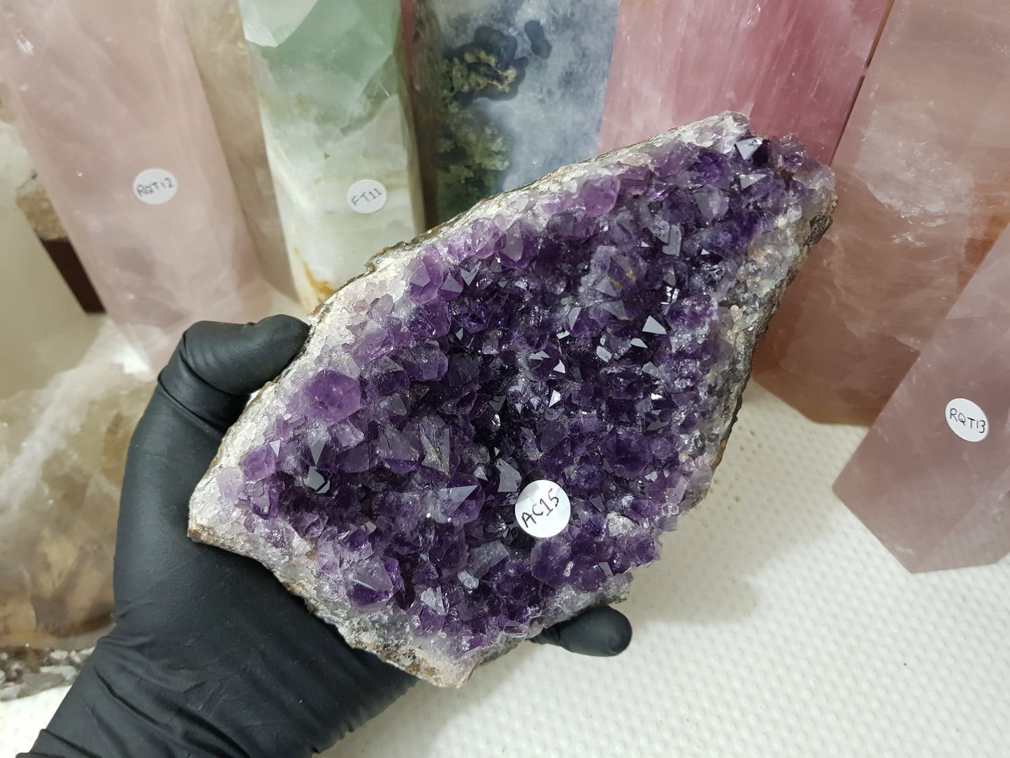 Amethyst Crystal Cluster - AC15