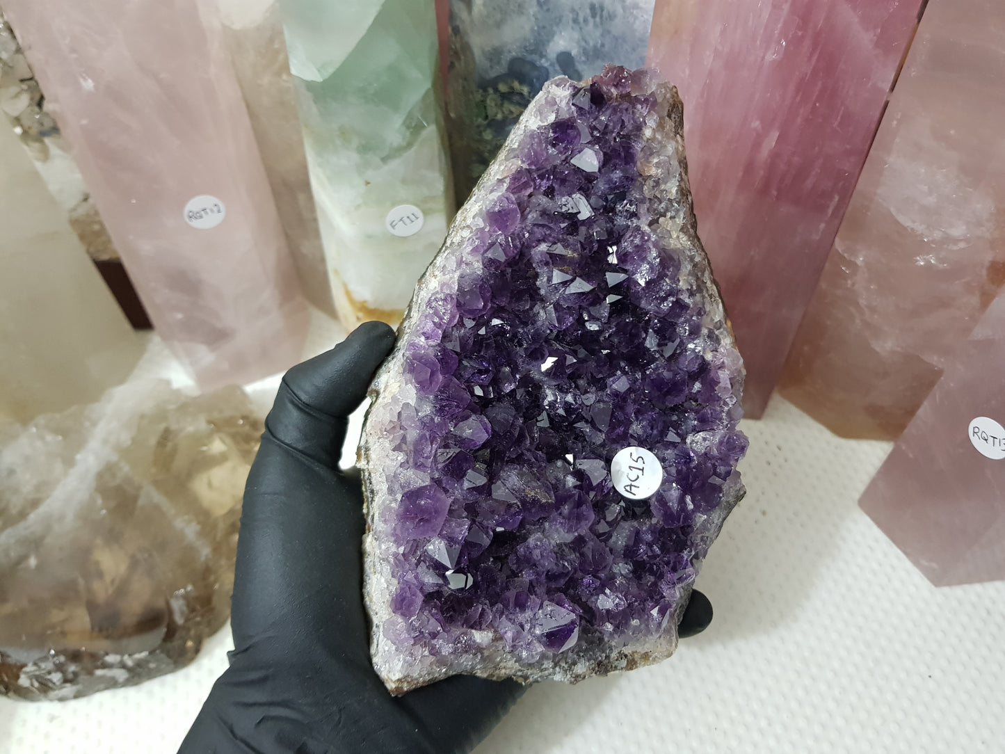 Amethyst Crystal Cluster - AC15