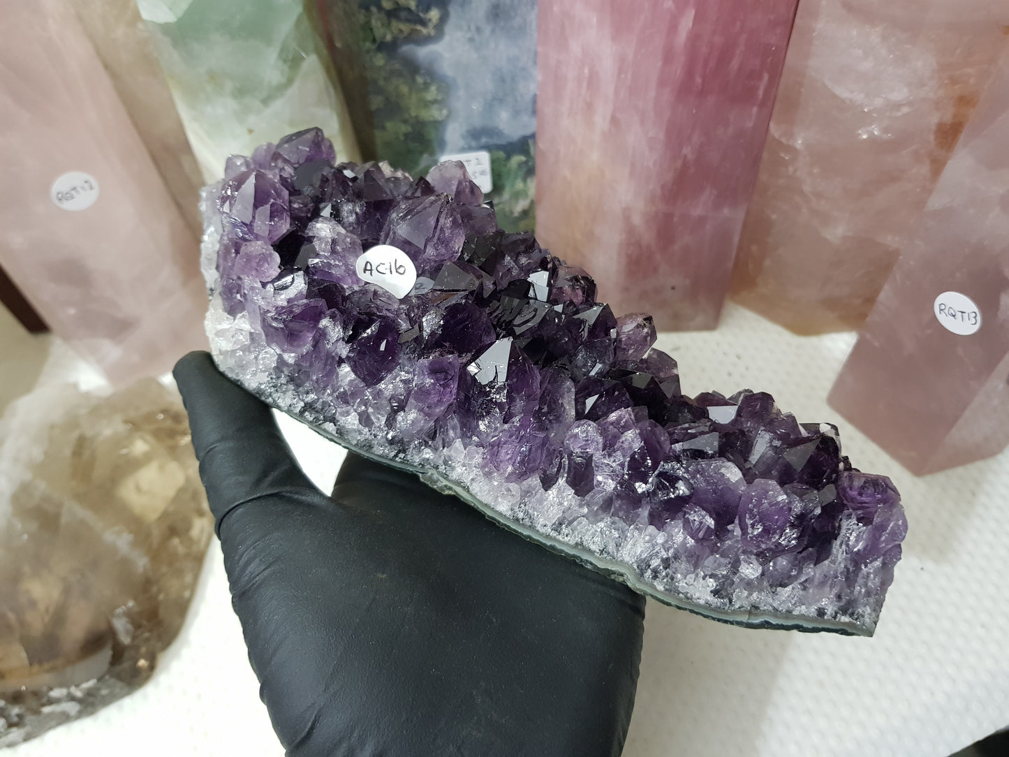 Amethyst Crystal Cluster - AC16