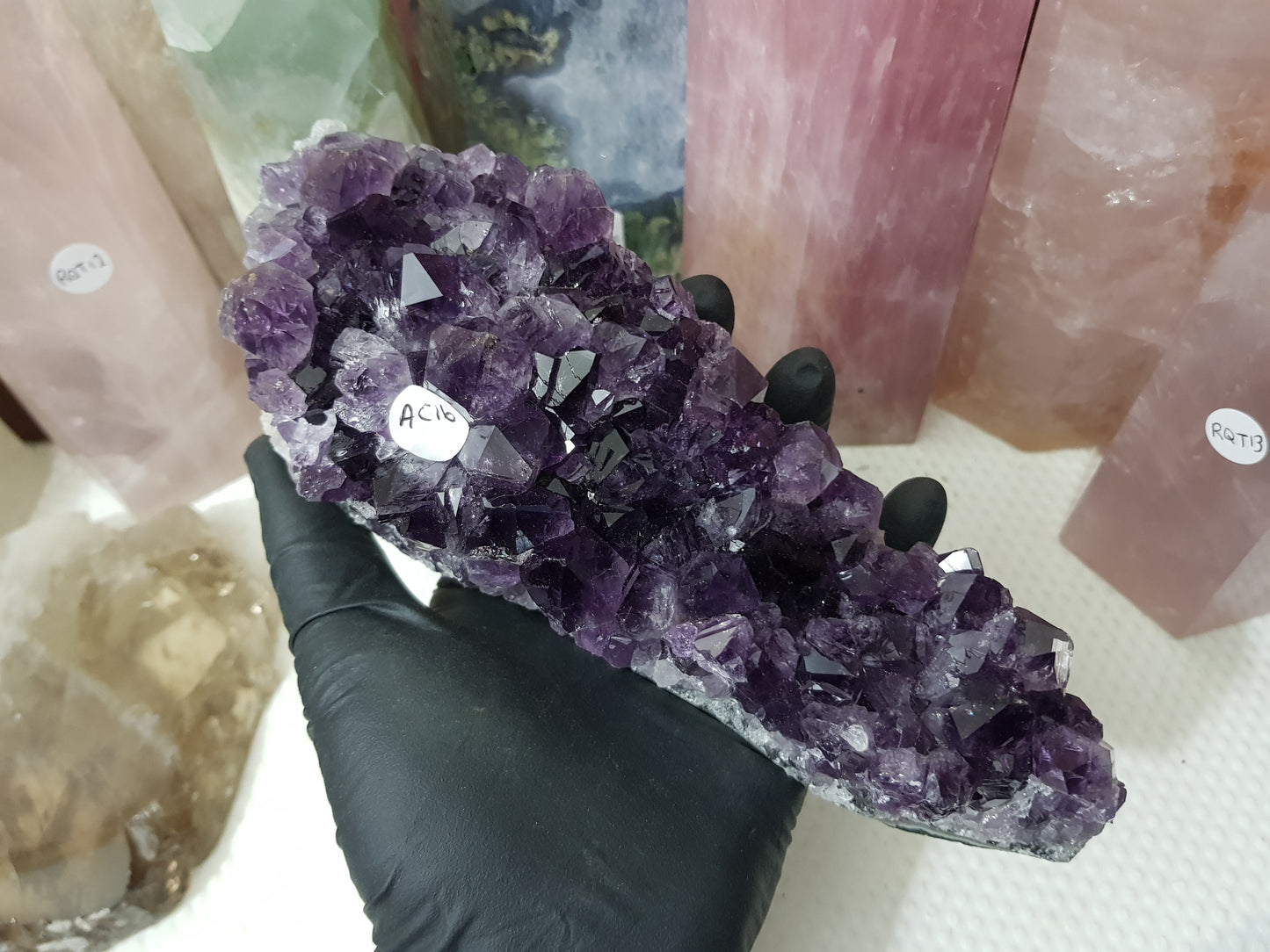 Amethyst Crystal Cluster - AC16