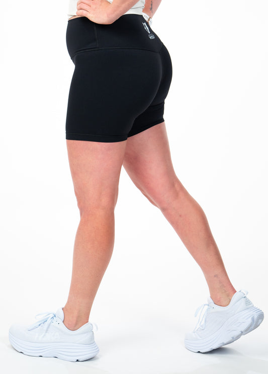 Arctic Wolf Essential Seamless Shorts - Black