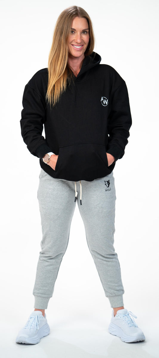 Arctic Wolf Unisex Essential Joggers - Grey