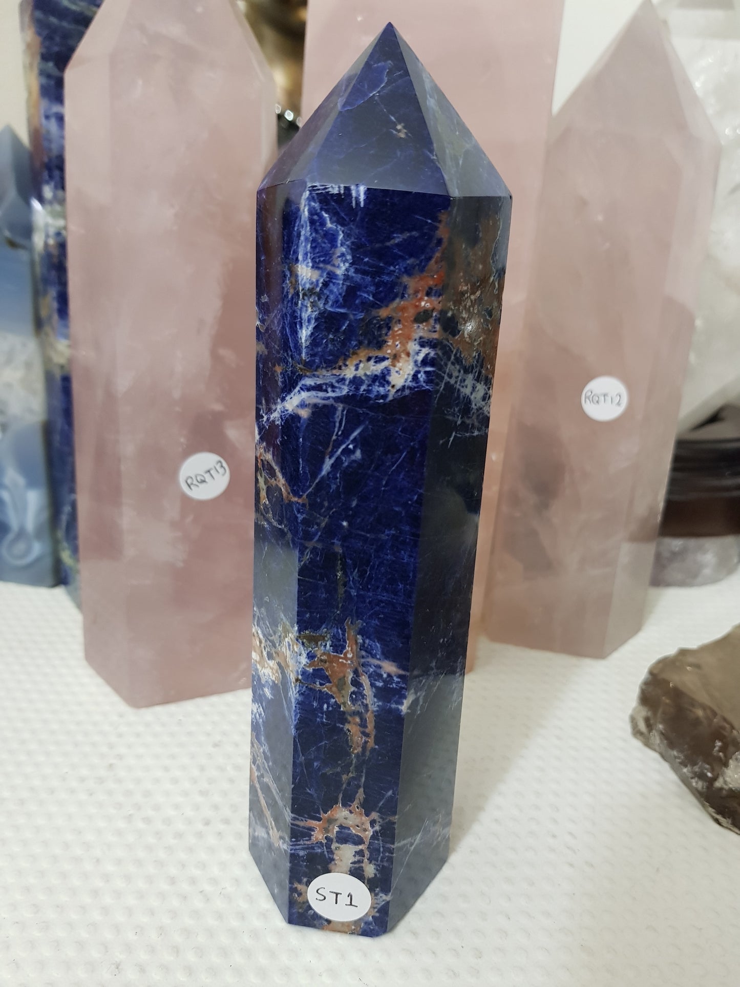 Blue Sodalite Crystal Tower - ST1