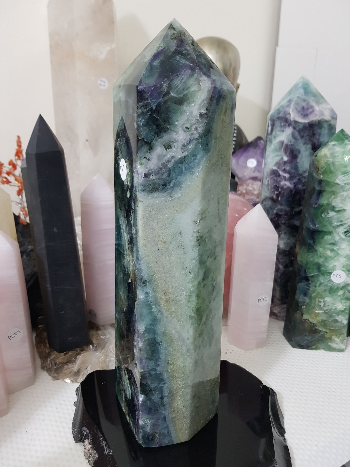 Fluorite Crystal Tower – FT7