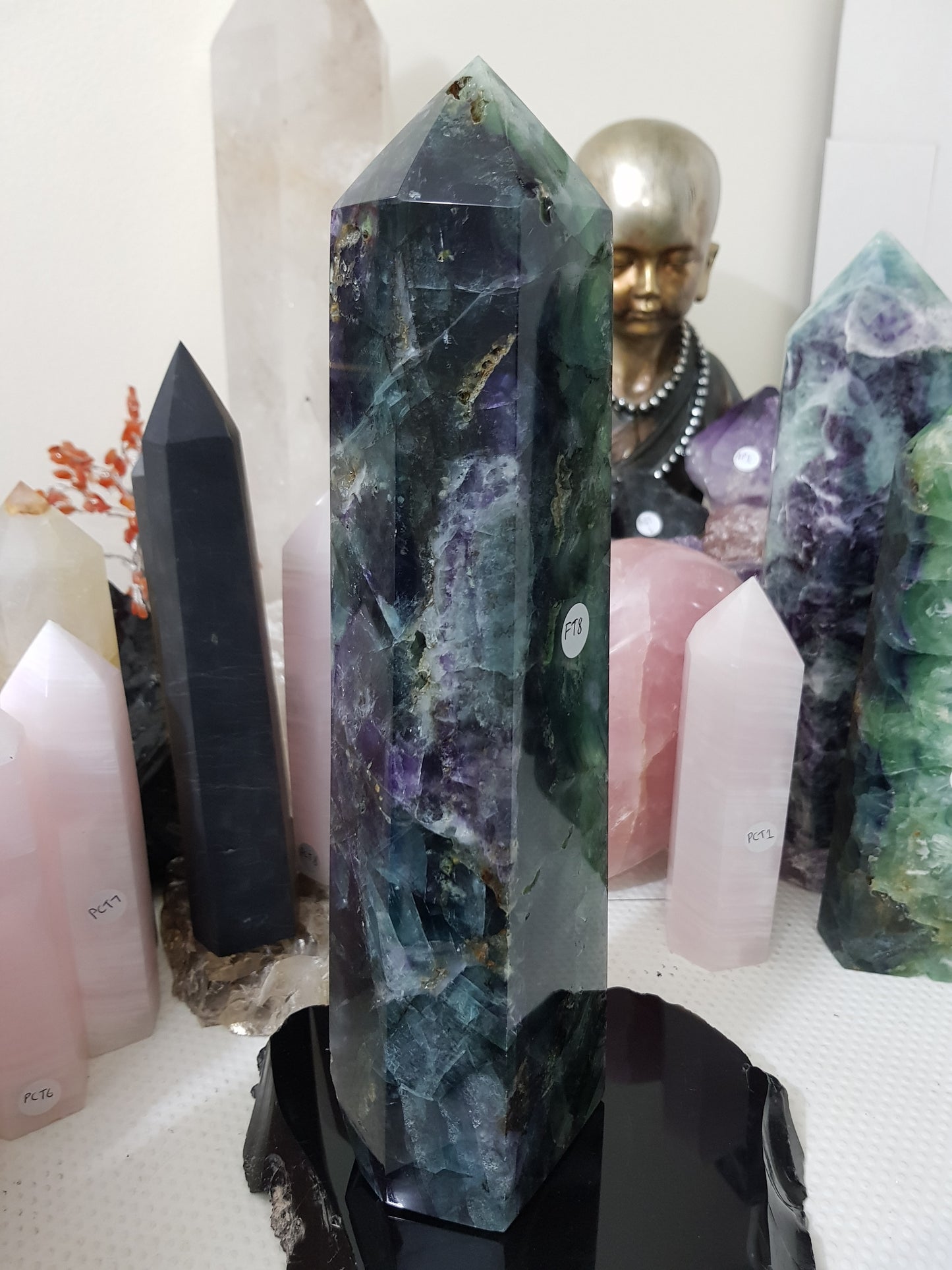 Fluorite Crystal Tower – FT8