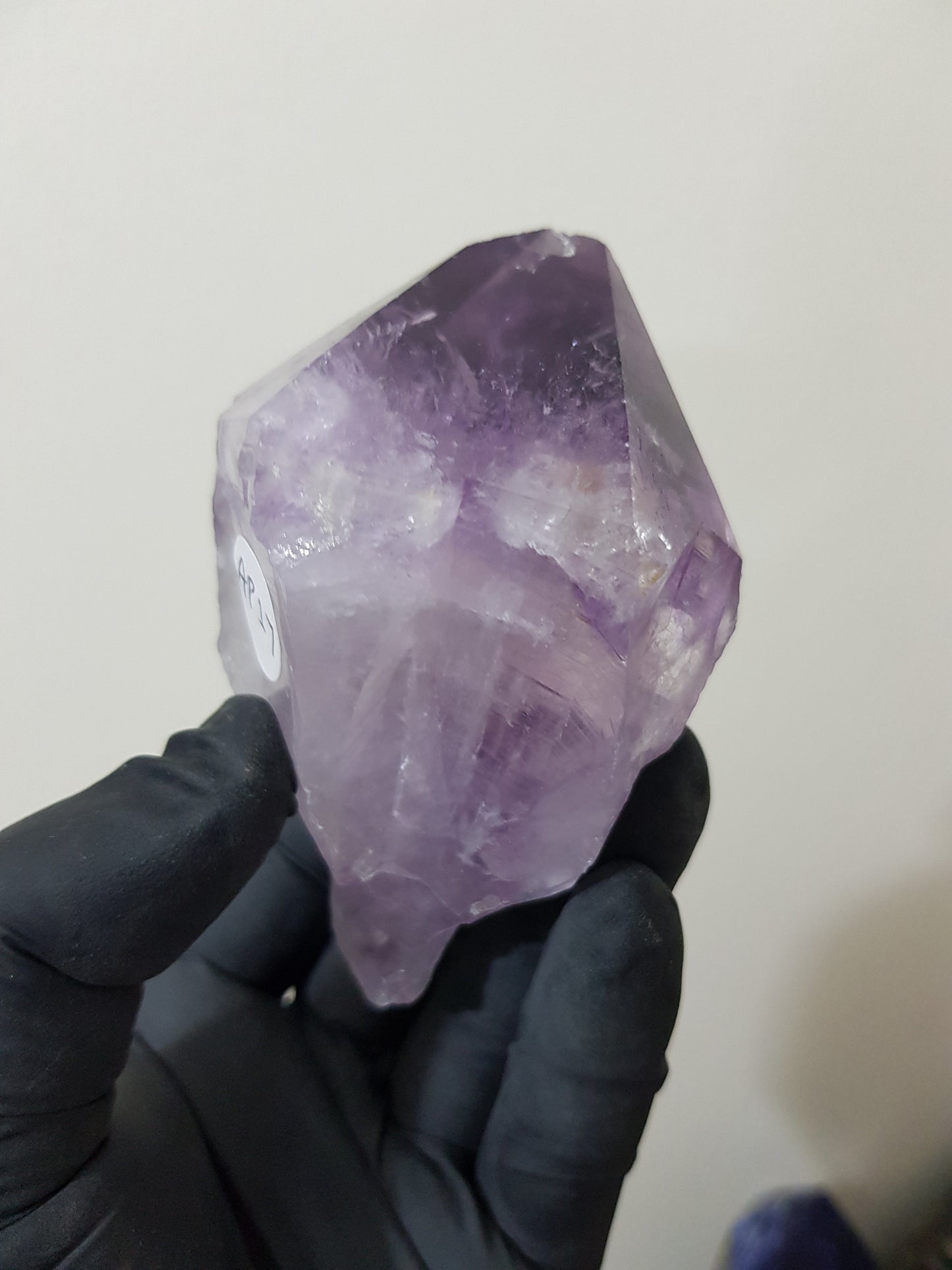 Natural Brazilian Purple Amethyst Crystal Point 8.5cm