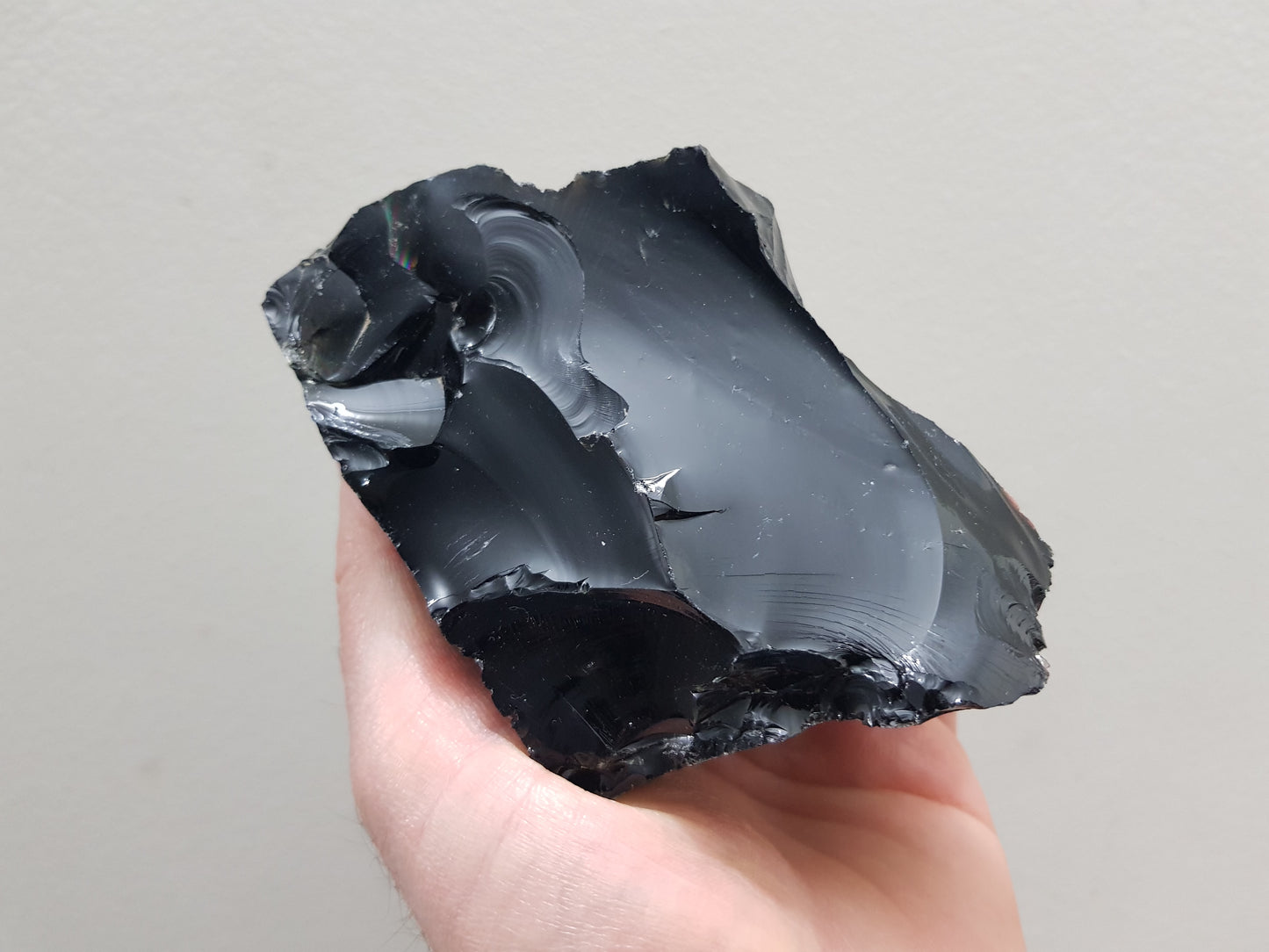 Natural Black Obsidian Crystal - BO13