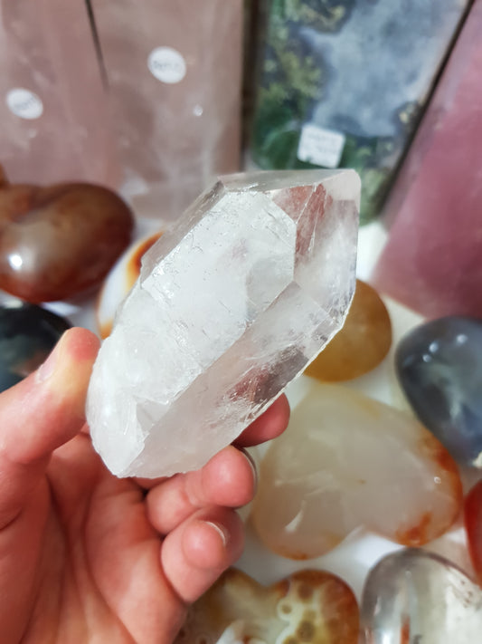 Natural Clear Quartz Crystal Point - CQP14