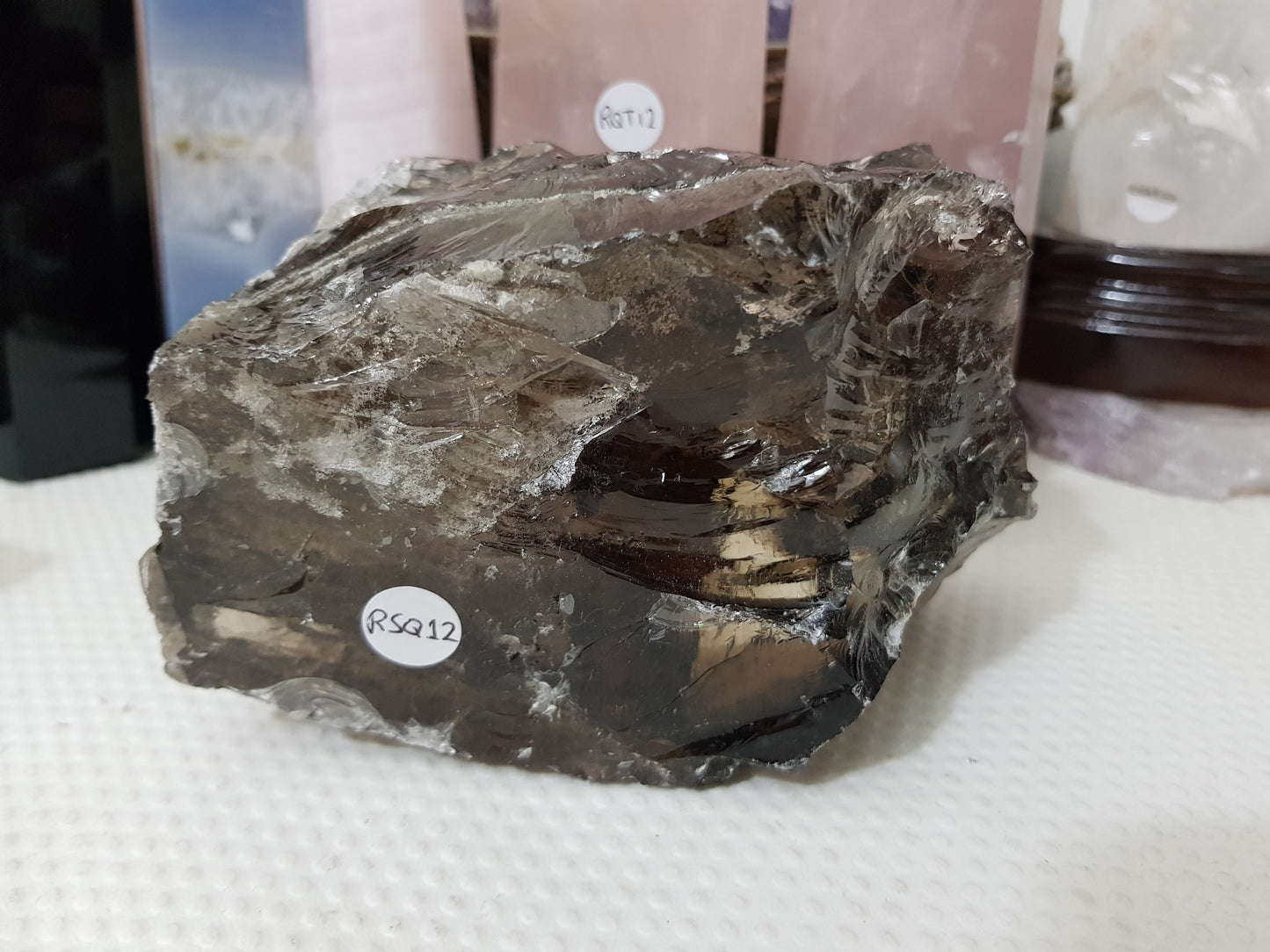 Natural Smoky Quartz Crystal Chunk - RSQ12