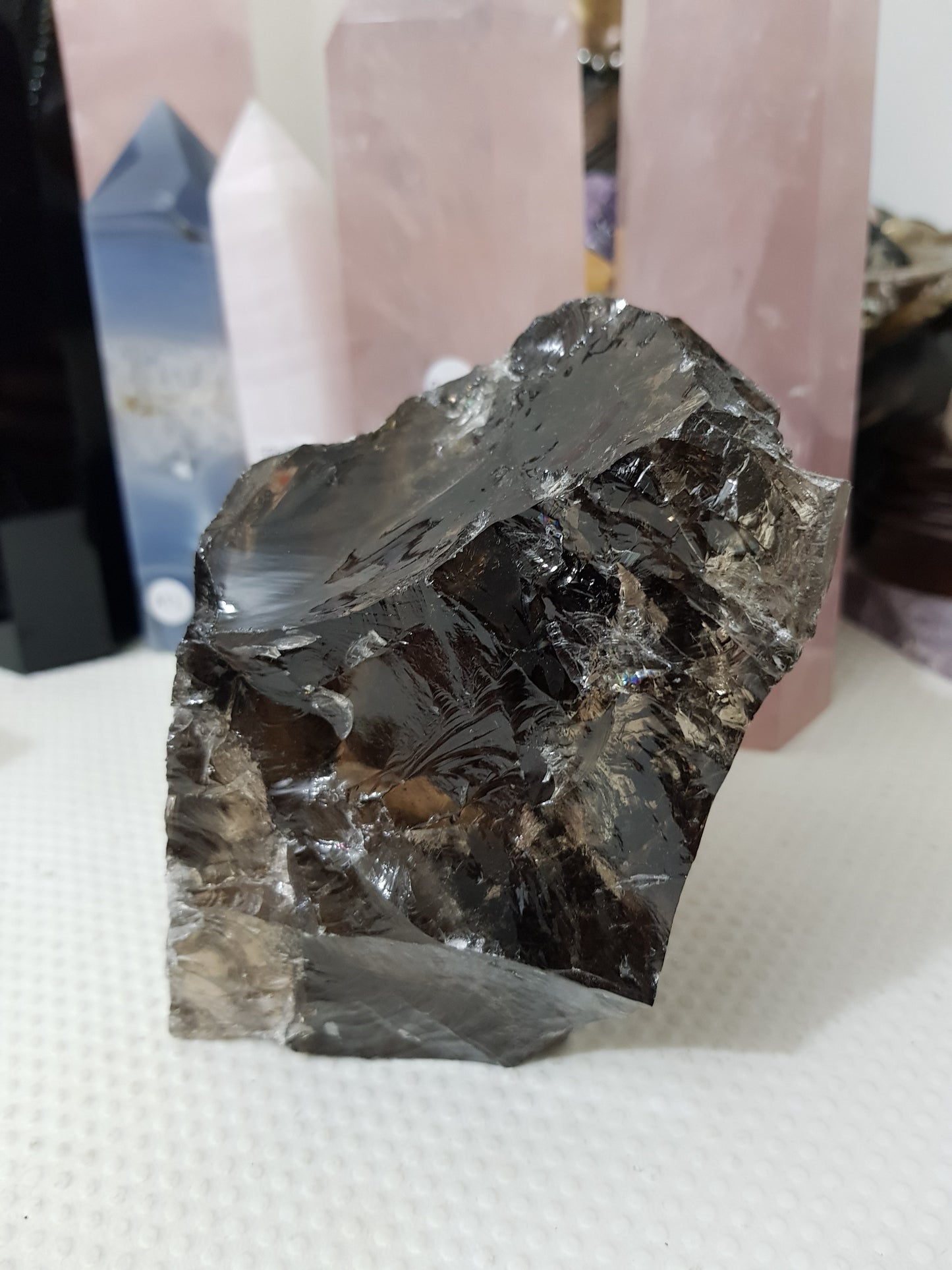 Natural Smoky Quartz Crystal Chunk - RSQ12