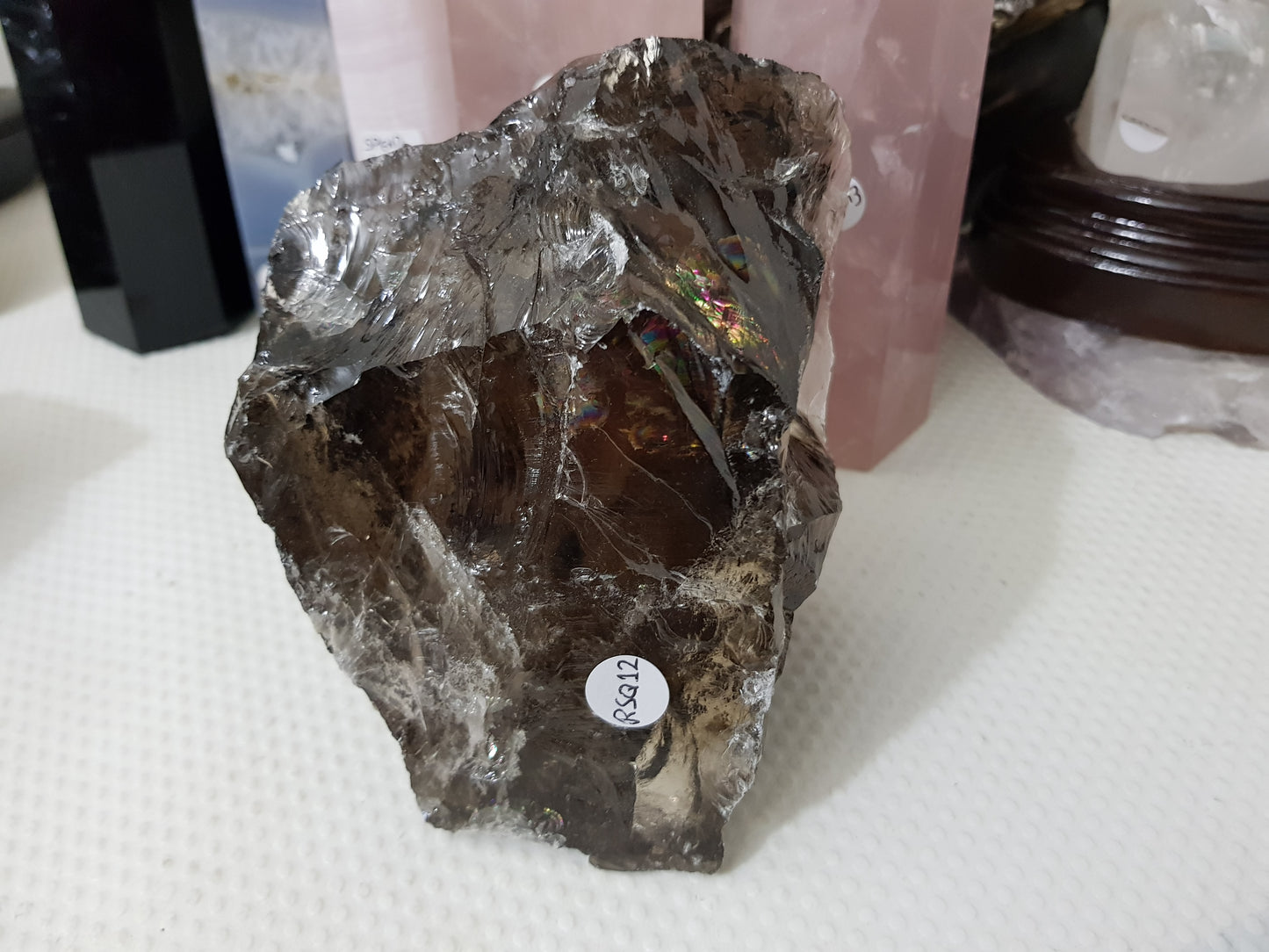 Natural Smoky Quartz Crystal Chunk - RSQ12
