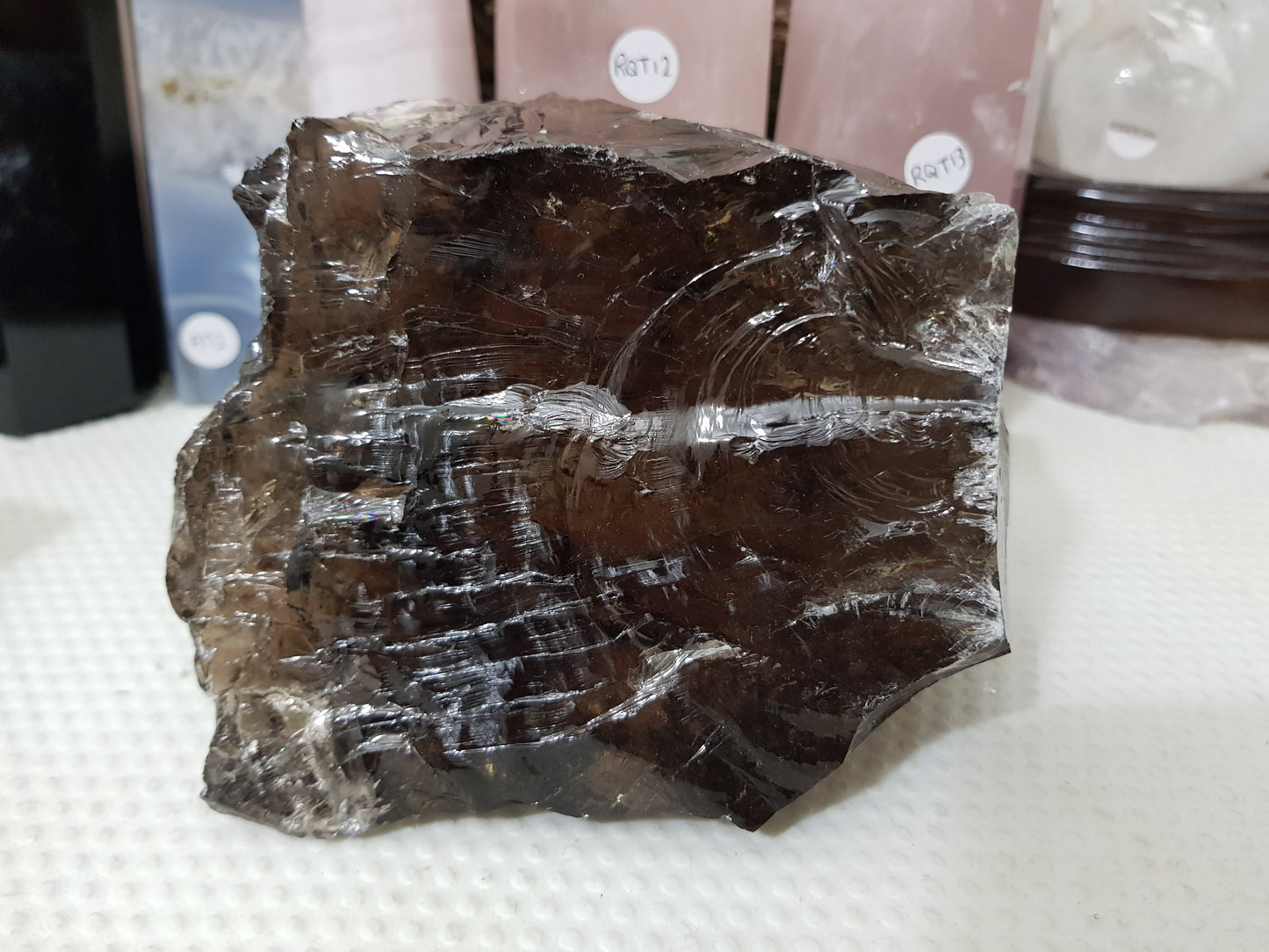 Natural Smoky Quartz Crystal Chunk - RSQ12