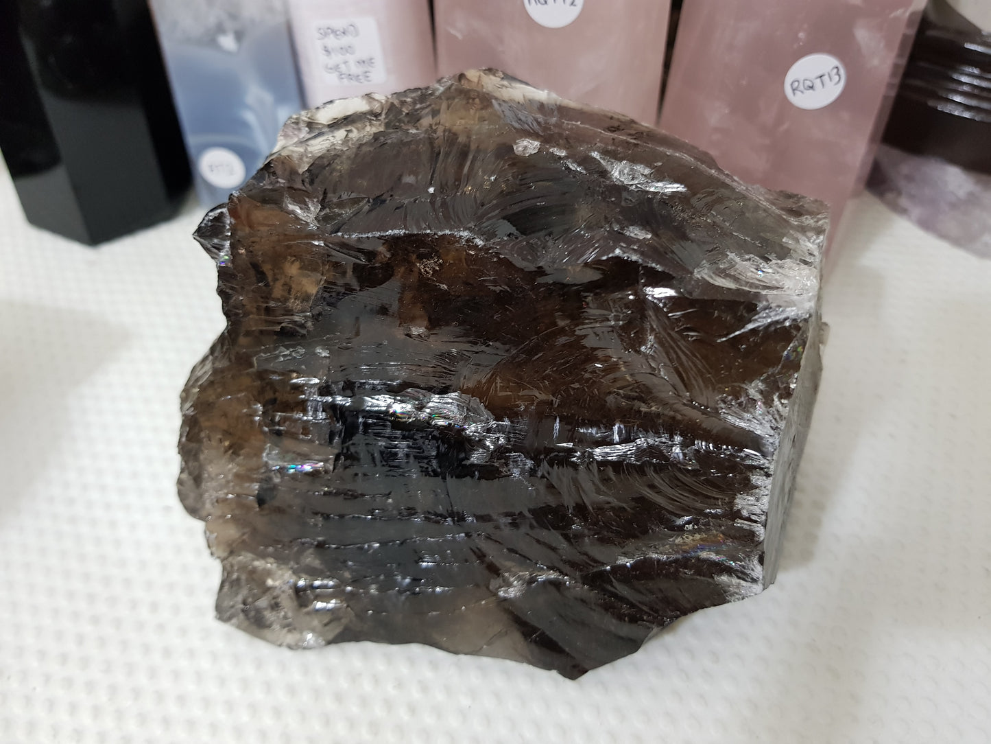 Natural Smoky Quartz Crystal Chunk - RSQ12