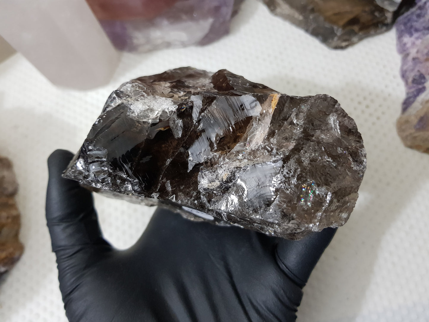 Natural Smoky Quartz Crystal Chunk - RSQ1
