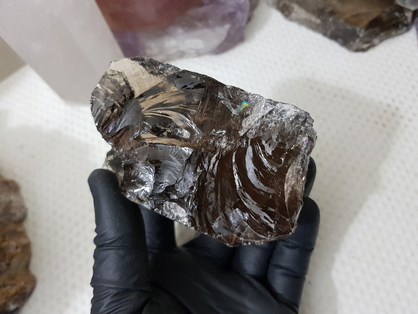 Natural Smoky Quartz Crystal Chunk - RSQ3