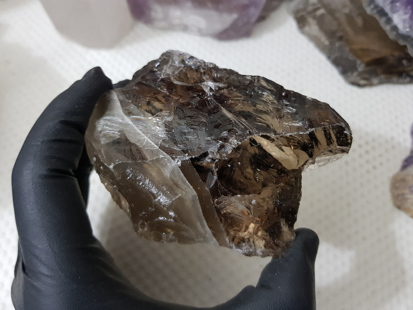 Natural Smoky Quartz Crystal Chunk - RSQ3