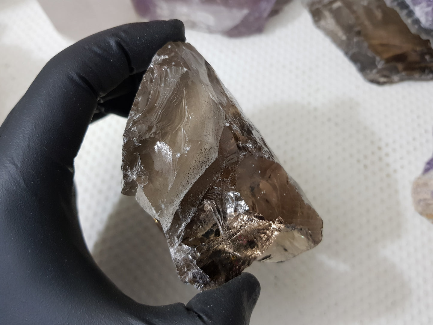 Natural Smoky Quartz Crystal Chunk - RSQ3