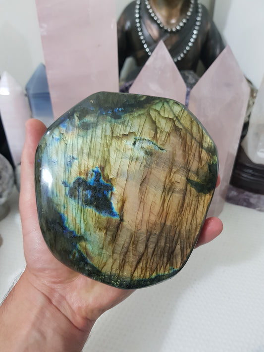 Polished Labradorite Crystal Freeform – LFF1