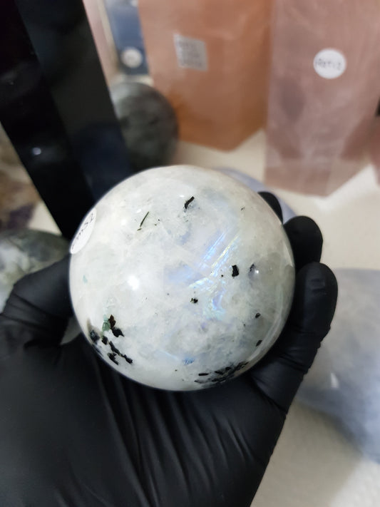 Rainbow Moonstone Crystal Sphere – RMS2