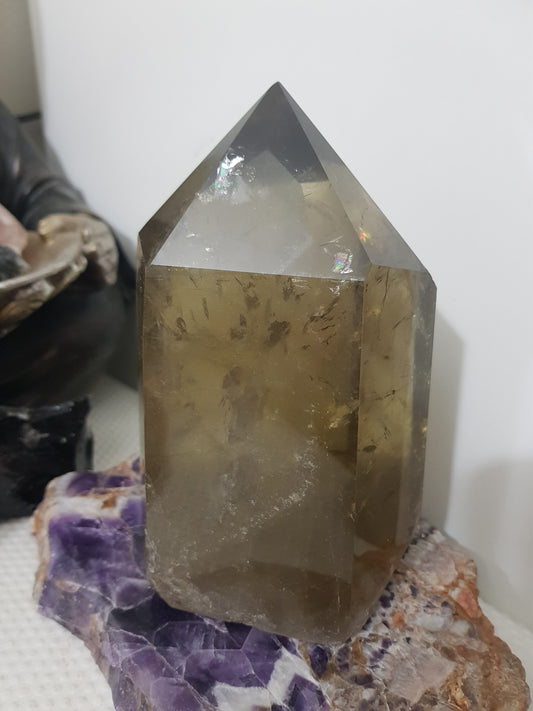 Smoky Quartz Crystal Point - SQP1