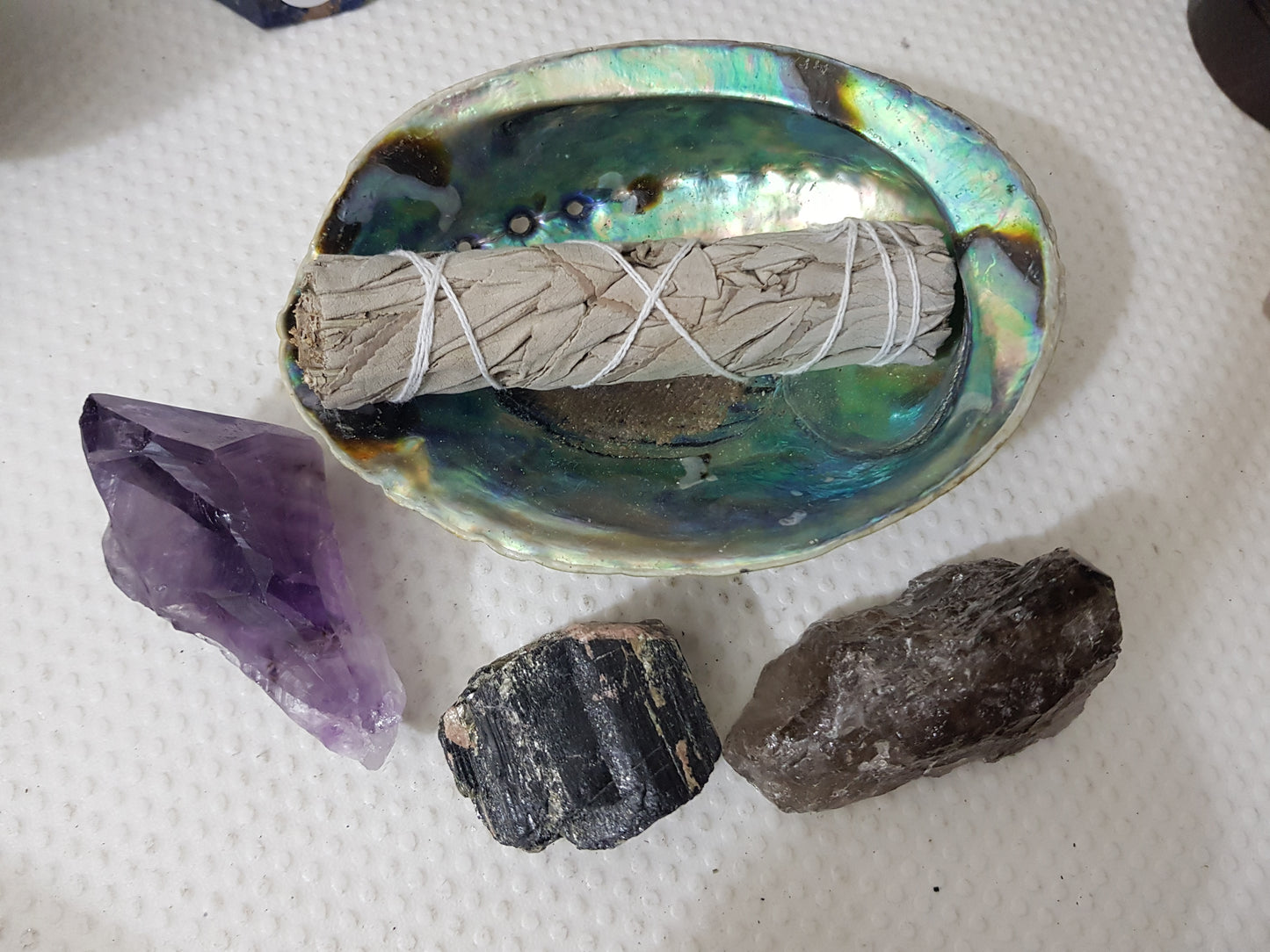 Protection Crystal Smudge Kit