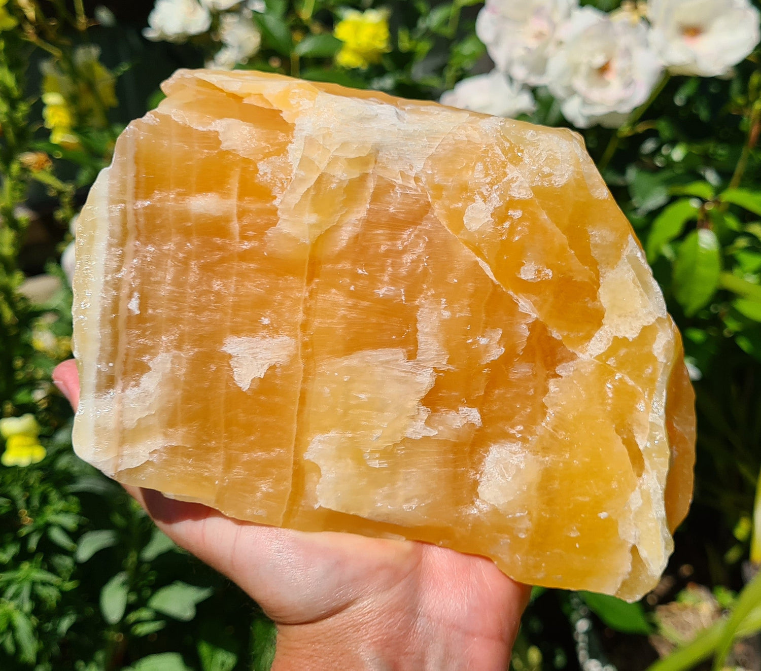 Orange Calcite