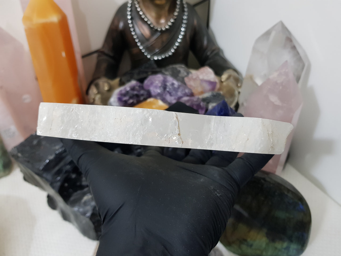 Clear Quartz Crystal Slice - CQS2