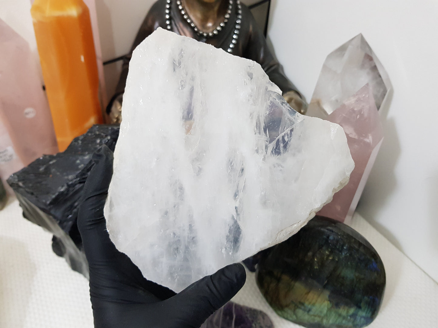 Clear Quartz Crystal Slice - CQS2