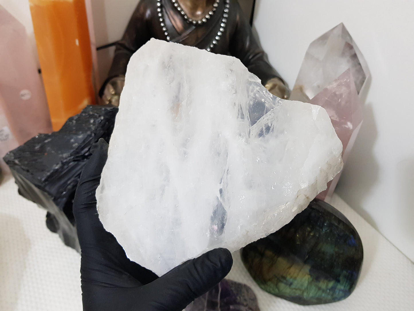 Clear Quartz Crystal Slice - CQS2