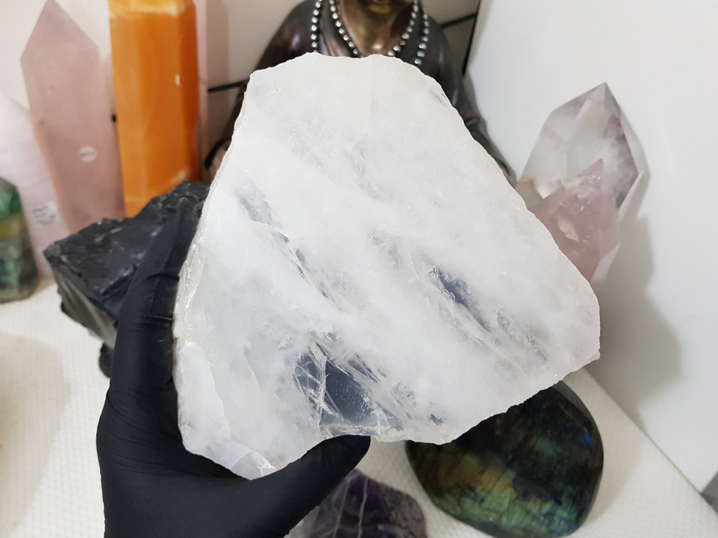 Clear Quartz Crystal Slice - CQS2