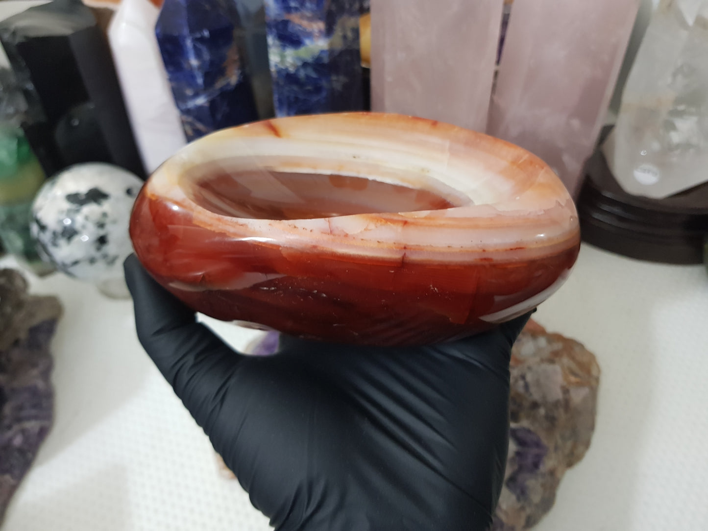 Carnelian Crystal Bowl – CB1