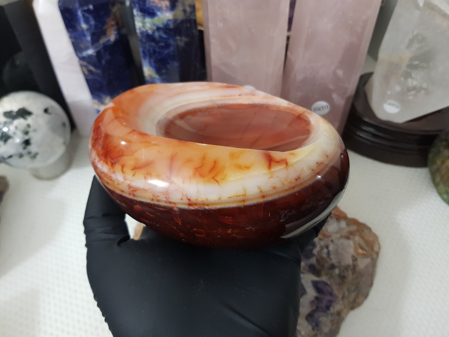 Carnelian Crystal Bowl – CB1