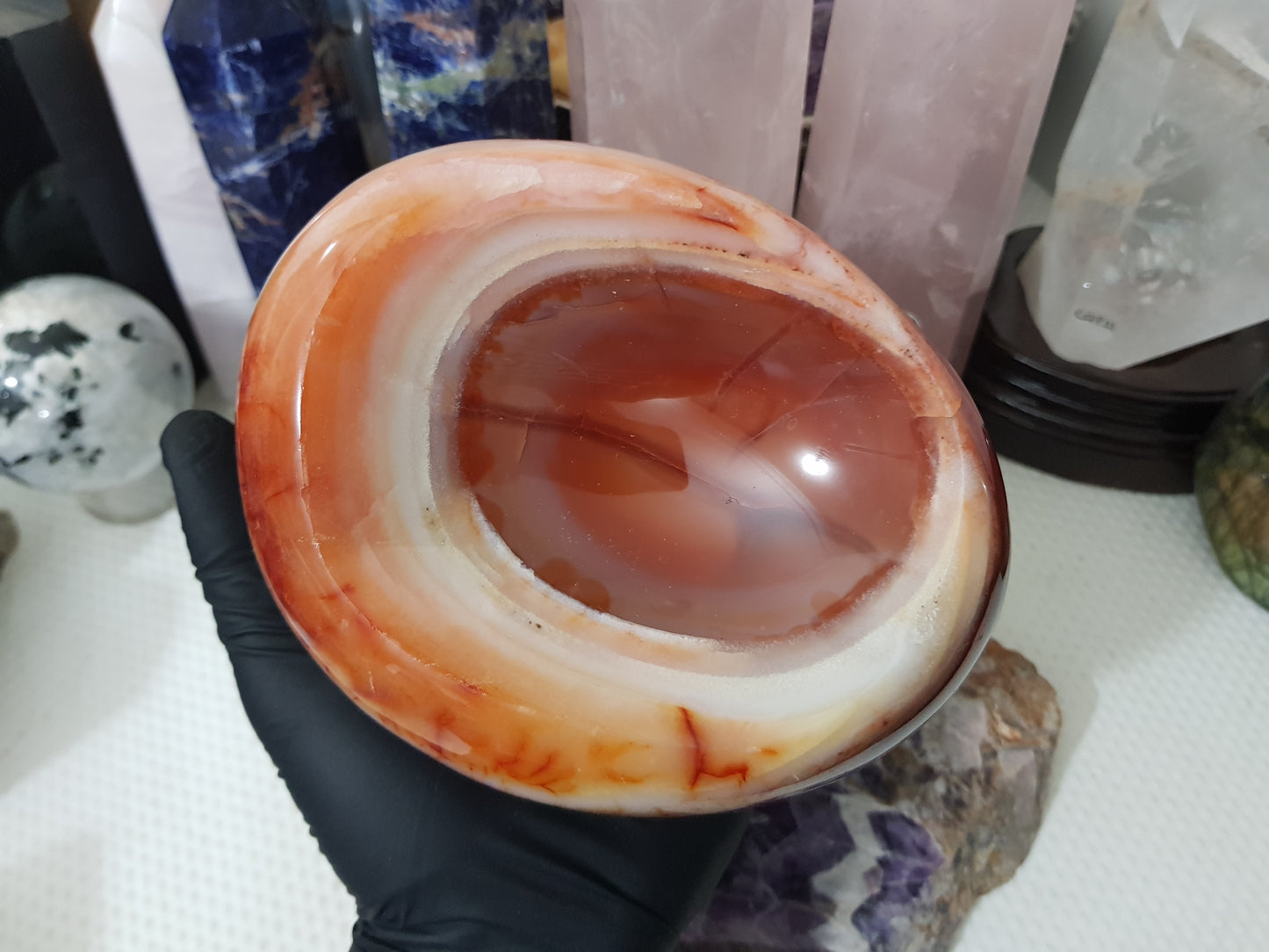 Carnelian Crystal Bowl – CB1