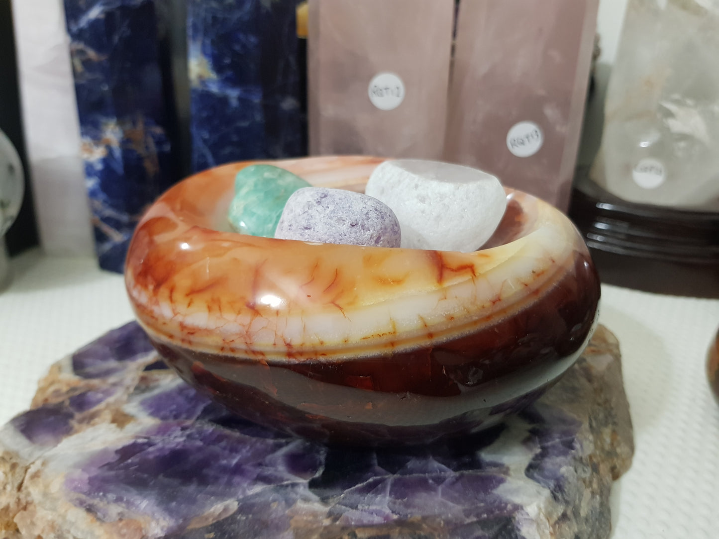 Carnelian Crystal Bowl – CB1