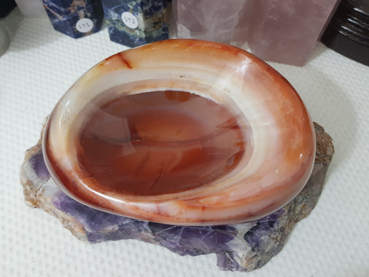 Carnelian Crystal Bowl – CB1