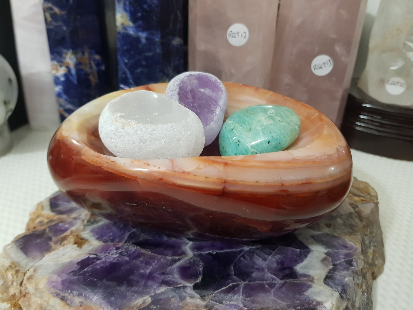 Carnelian Crystal Bowl – CB1