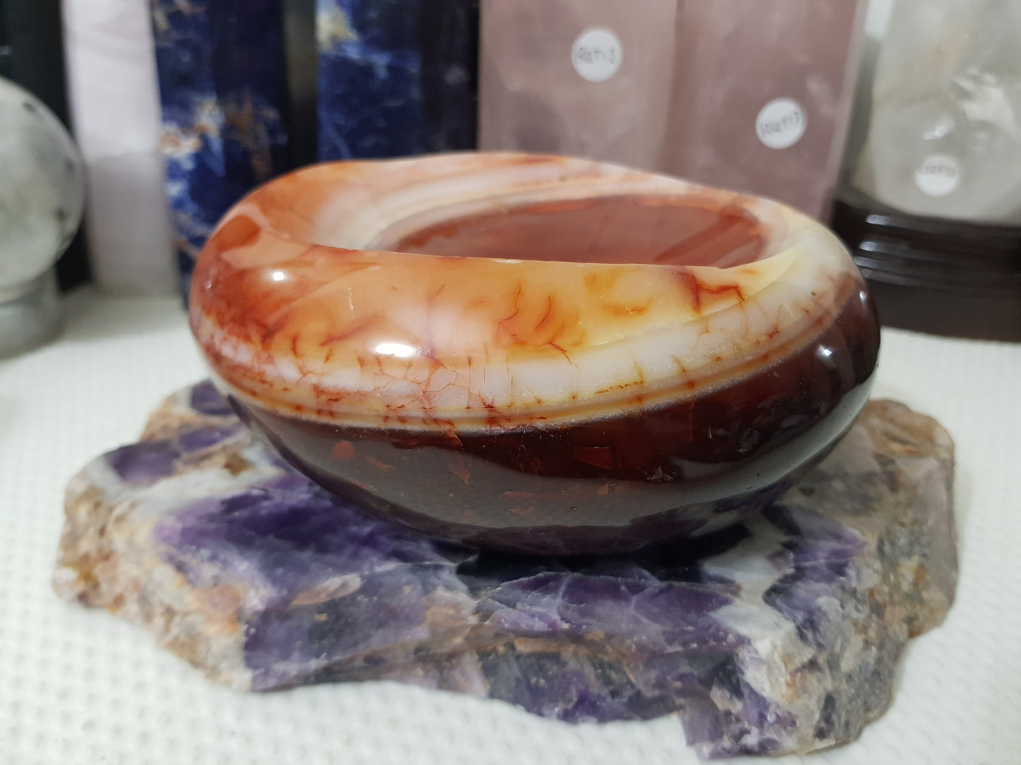 Carnelian Crystal Bowl – CB1