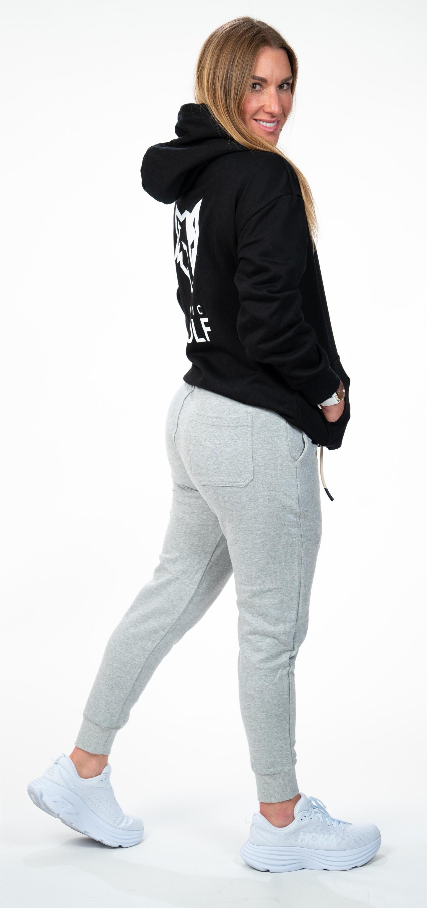 Arctic Wolf Unisex Essential Joggers - Grey