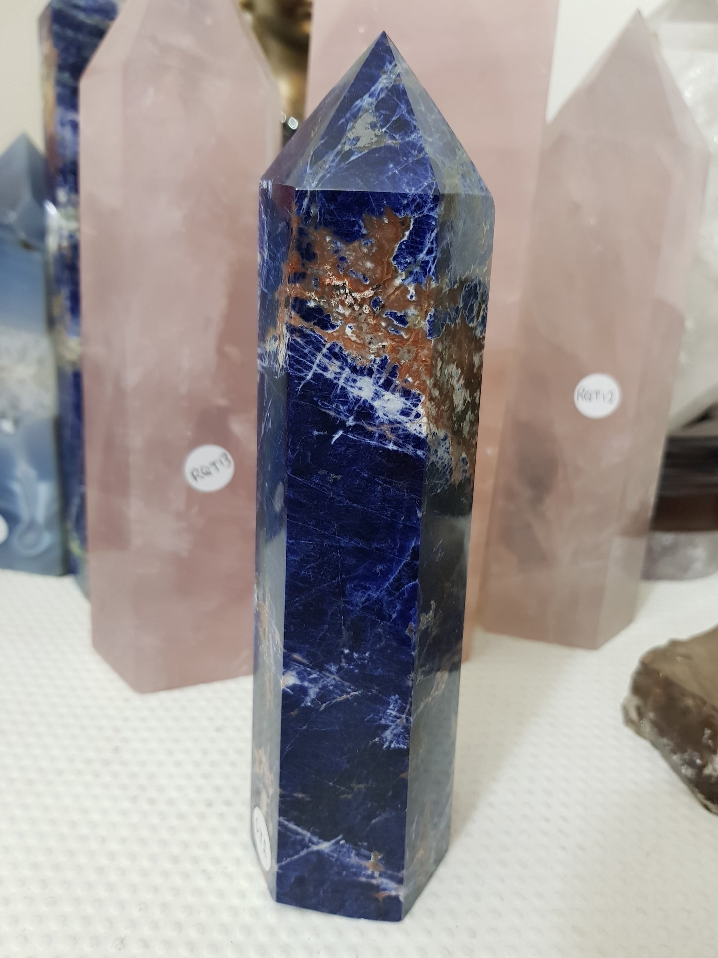 Blue Sodalite Crystal Tower - ST1