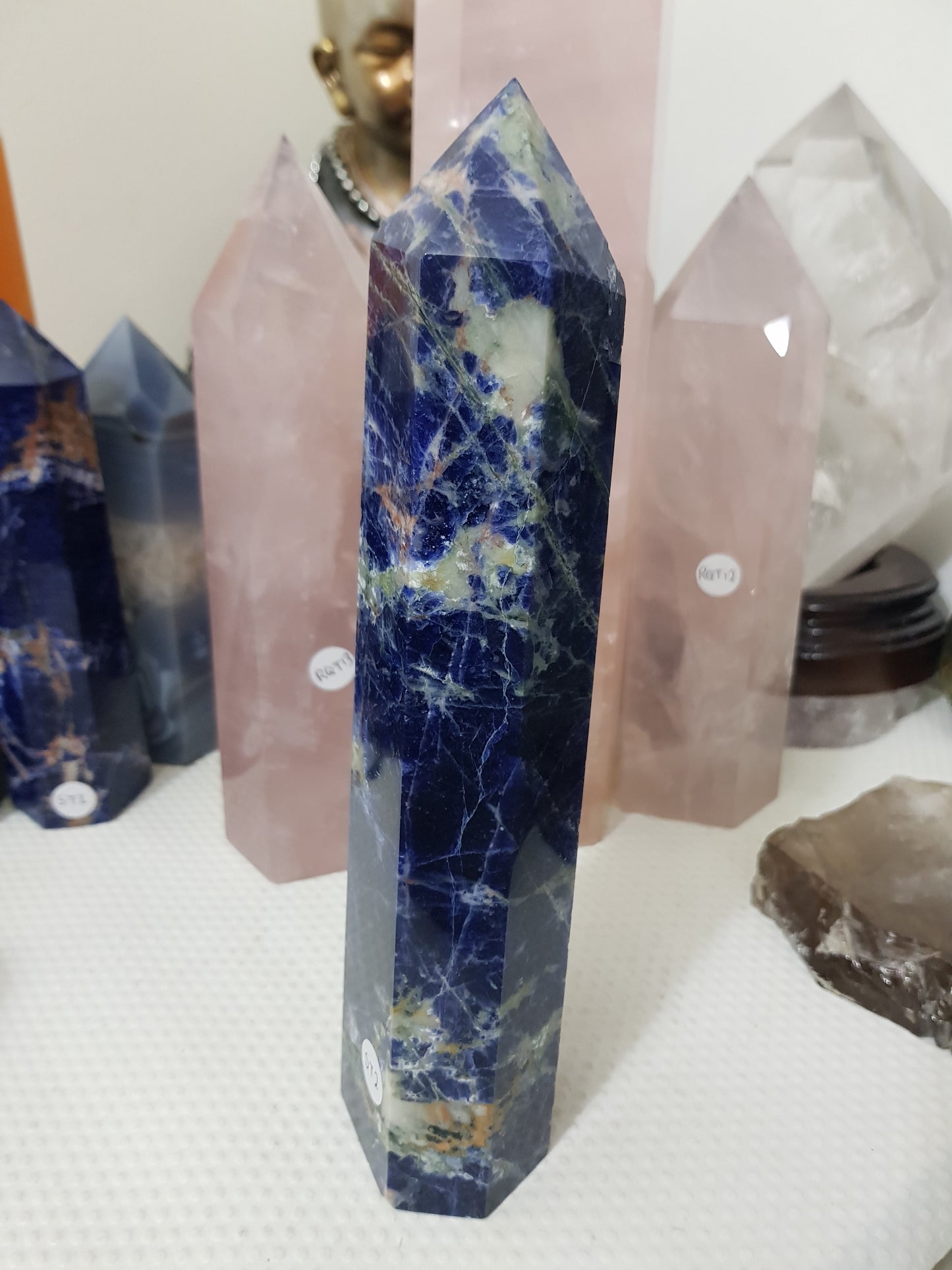 Blue Sodalite Crystal Tower - ST2