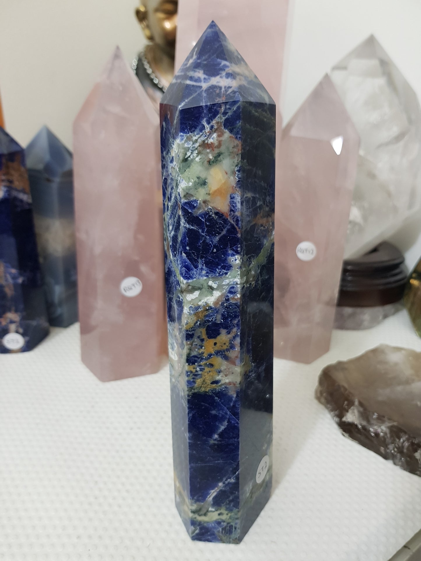 Blue Sodalite Crystal Tower - ST2