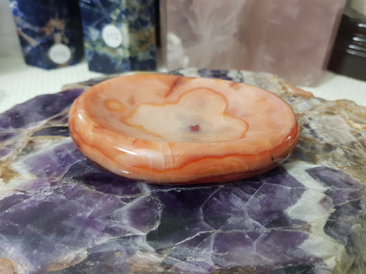 Carnelian Crystal Bowl – CB10